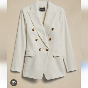 MOVING SALE! Banana Republic Cotton Captain's Blazer